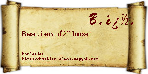 Bastien Álmos névjegykártya